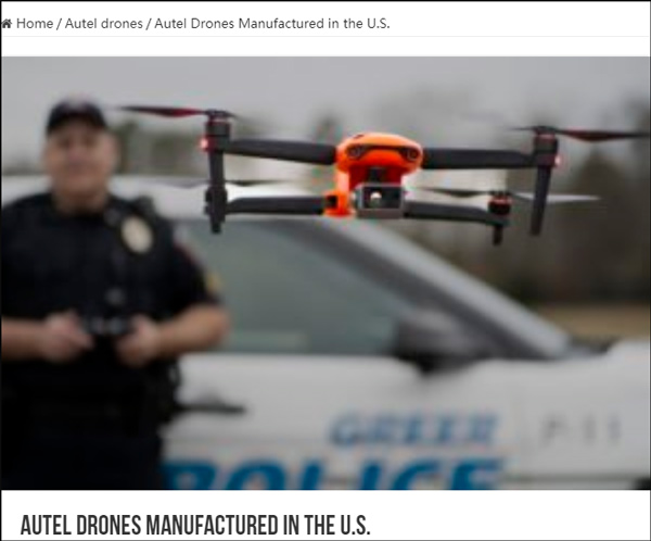这家无人机公司急着标榜“美国制造”，事情并不简单