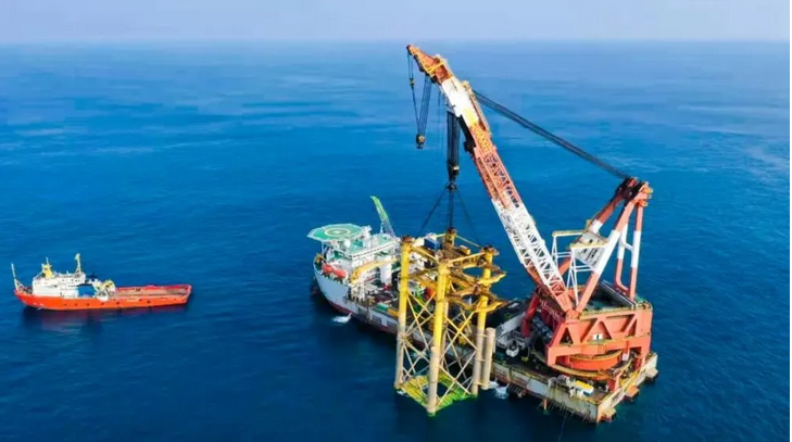 全国首个平价海上风电项目 中广核汕尾甲子一项目海上主体工程开工